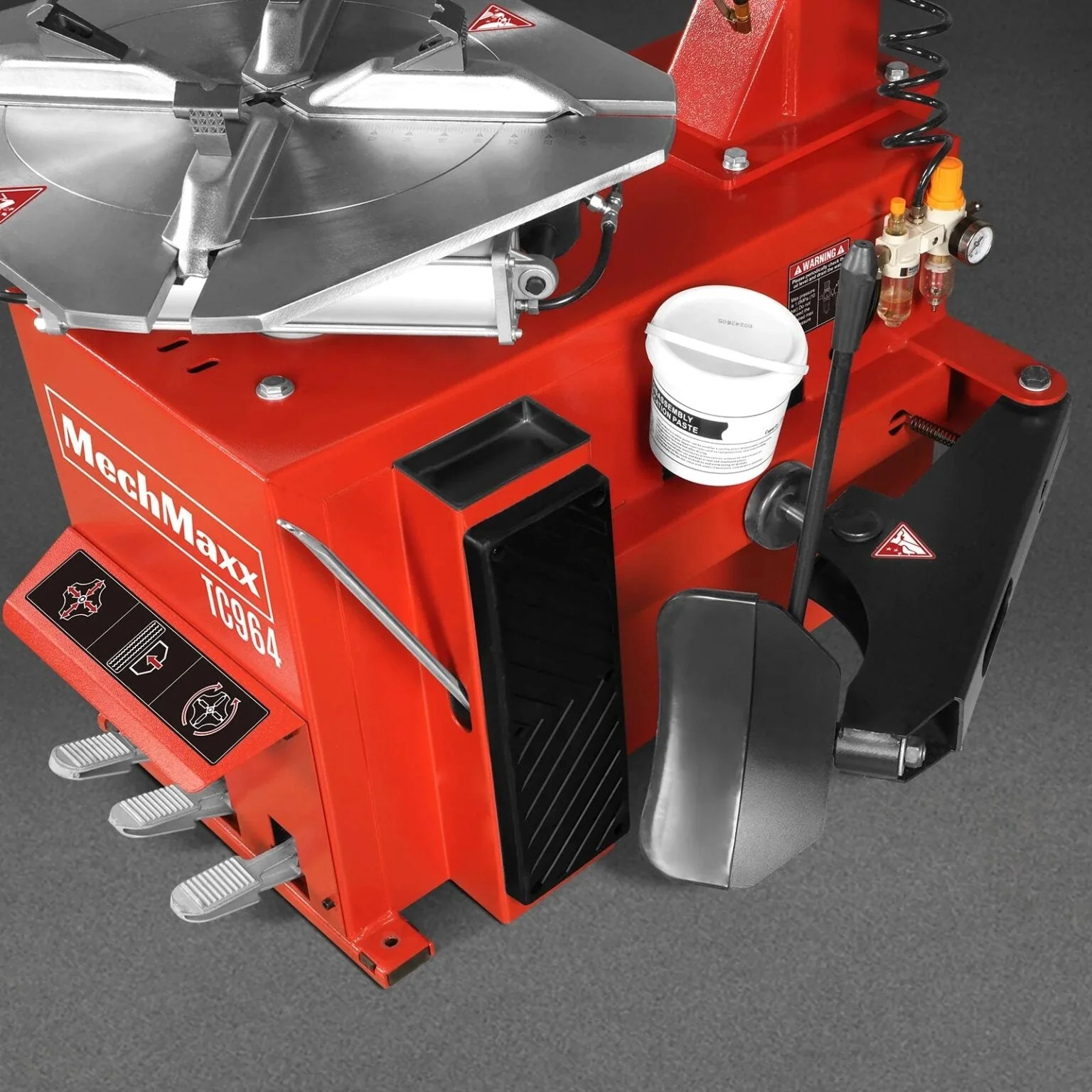 1.5 Hp Swing Arm Tire Changer Wheel Changer 24″ Rim Capacity, TC964 - Image 7
