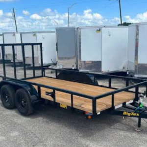20 Foot Big Tex Landscaping Special Black Equipment Trailer (10LR-20BK-P4)20 Foot Big Tex Landscaping Special Black Equipment Trailer (10LR-20BK-P4)