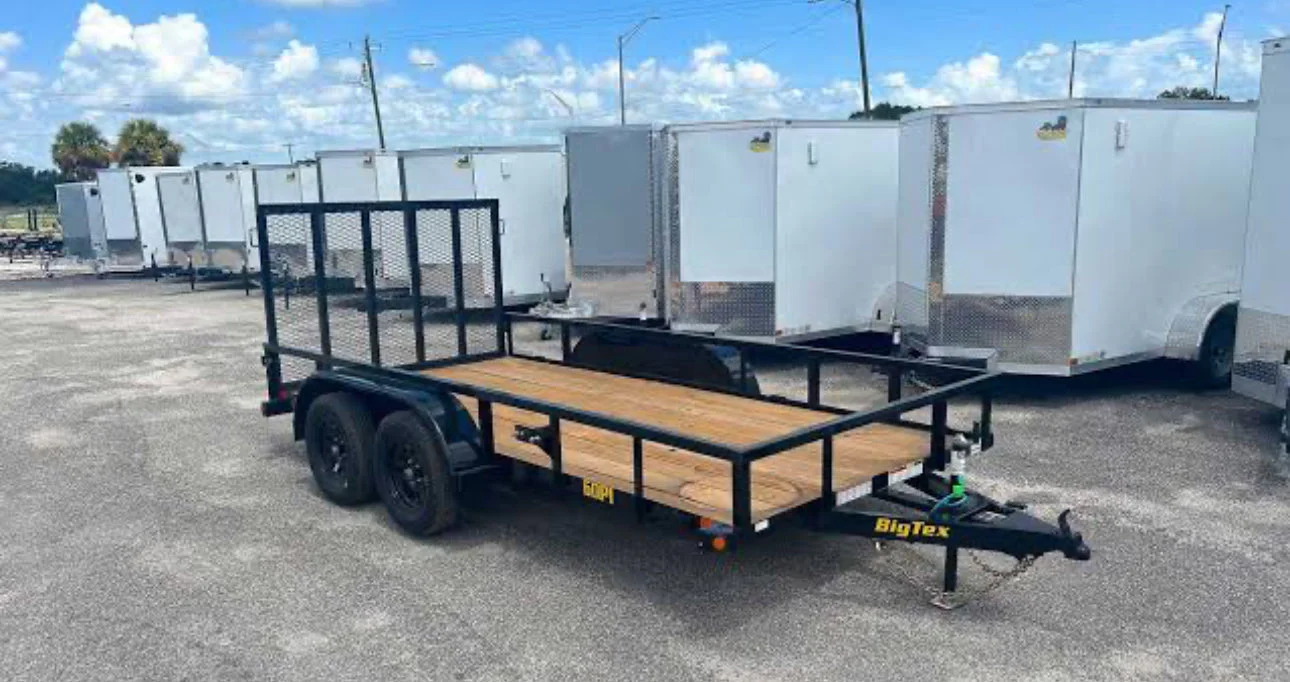 20 Foot Big Tex Landscaping Special Black Equipment Trailer (10LR-20BK-P4)20 Foot Big Tex Landscaping Special Black Equipment Trailer (10LR-20BK-P4)
