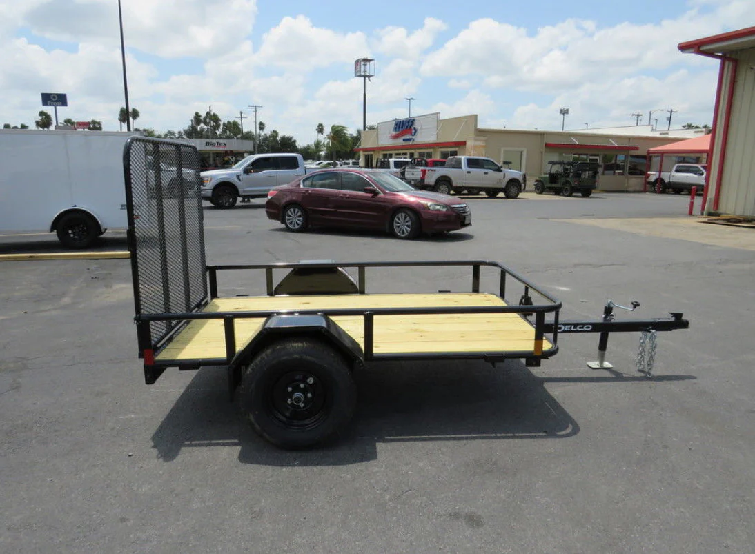 2026 Delco Trailers 5X8 Utility Trailer W/ Ramp Gate - Image 6