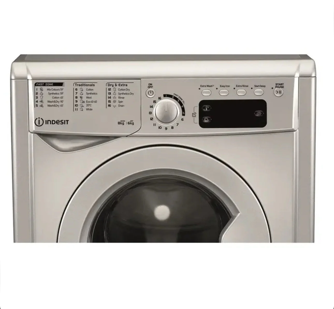 Indesit 8/6kg Washer Dryer cut861483suk - Image 2