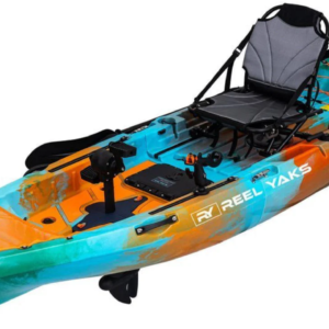 10ft Radar Modular Propeller Drive Pedal Fishing Kayak | 430lbs Capacity | 2 Piece