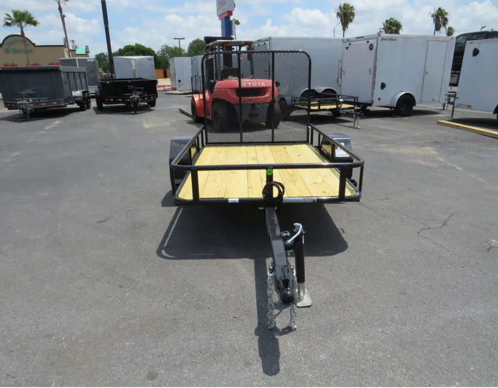 2026 Delco Trailers 5X8 Utility Trailer W/ Ramp Gate - Image 3