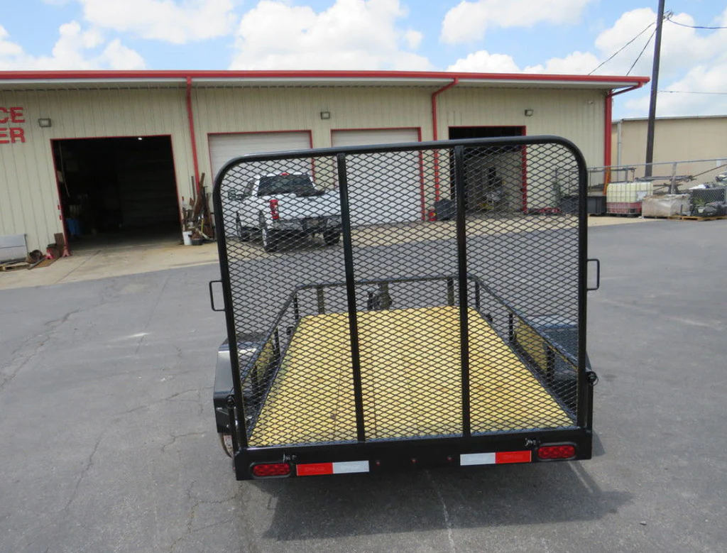 2026 Delco Trailers 5X8 Utility Trailer W/ Ramp Gate - Image 2